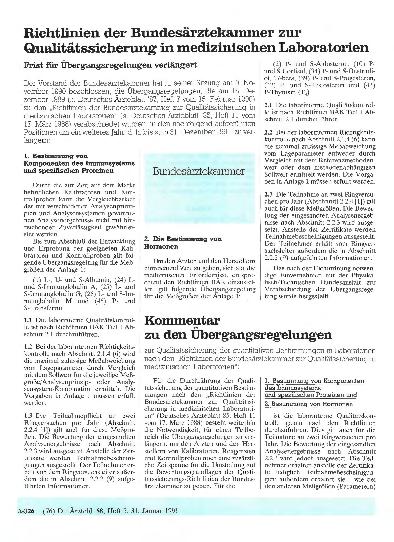 Vorschauseite 1: Kommentar zu den Übergangsregelungen