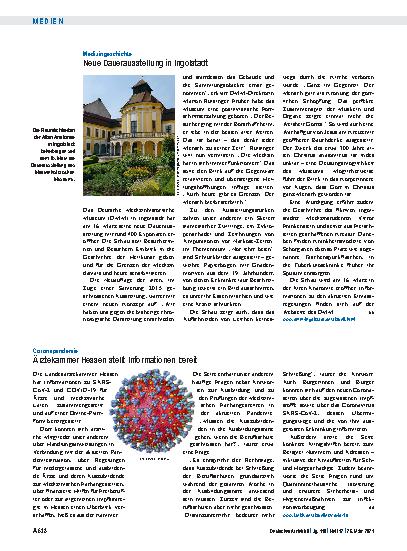 Vorschauseite 1: Coronapandemie: Ärztekammer Hessen stellt Informationen bereit