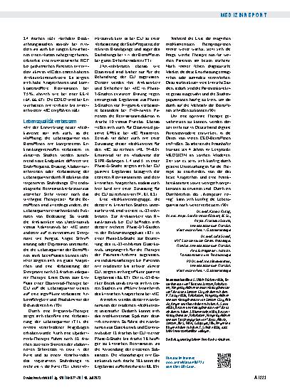 Vorschauseite 5: Chronisch-entzündliche Darmerkrankungen: Status quo und was die Zukunft bringen kann