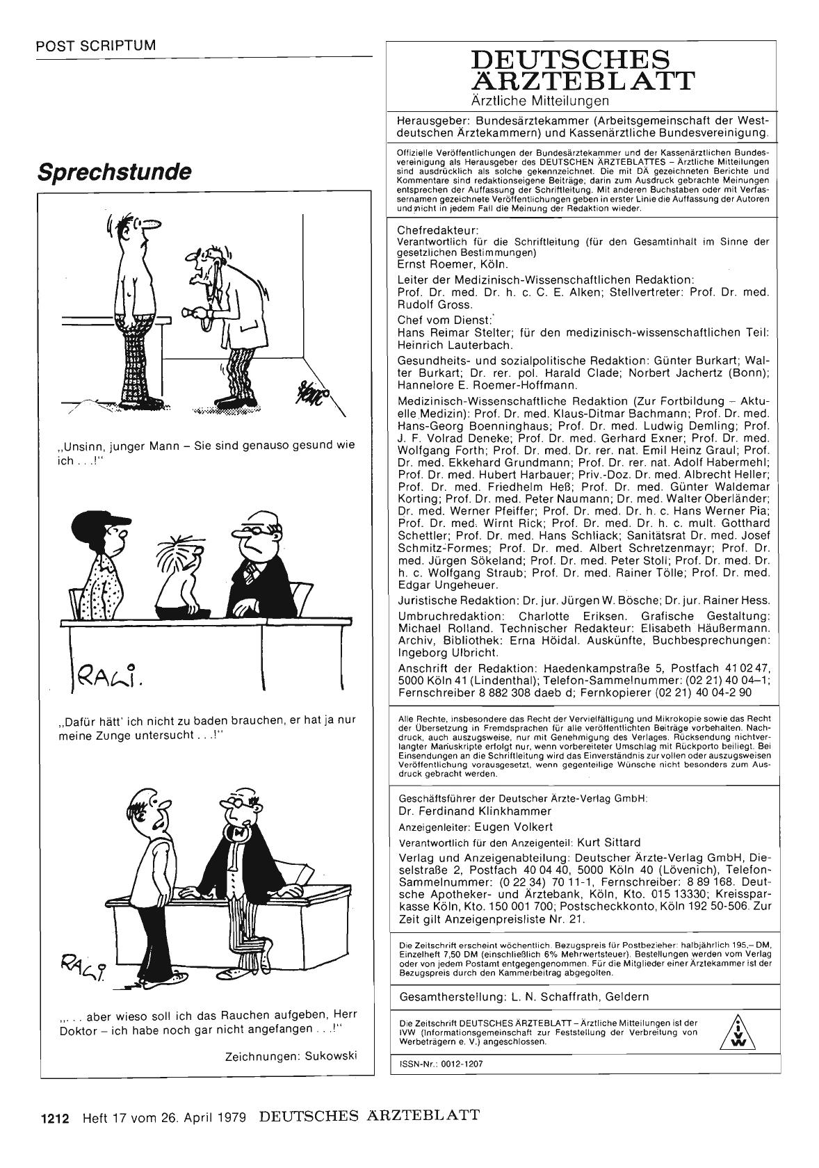 Vorschauseite 1: Sprechstunde