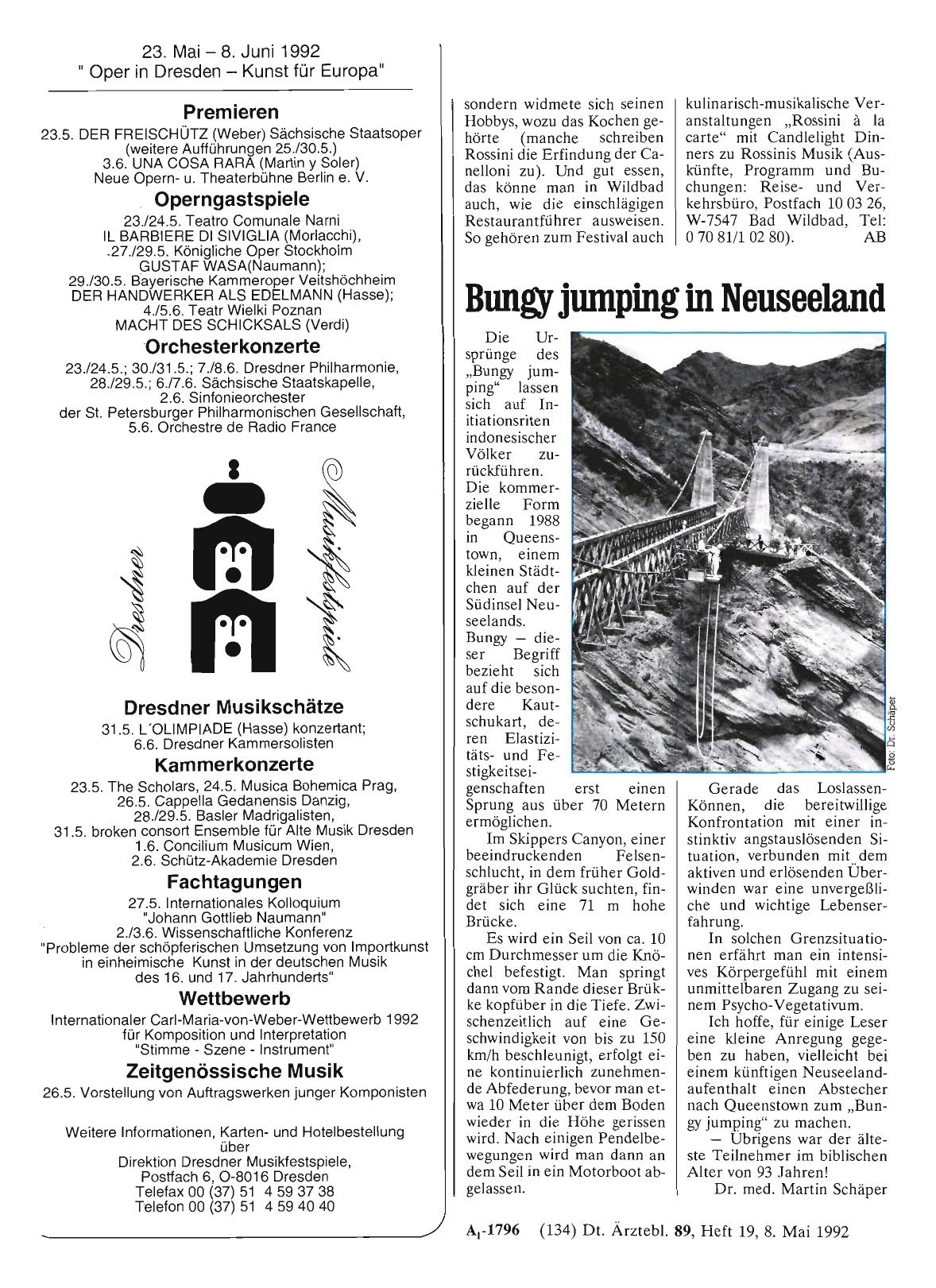 Vorschauseite 1: Bungy jumping in Neuseeland