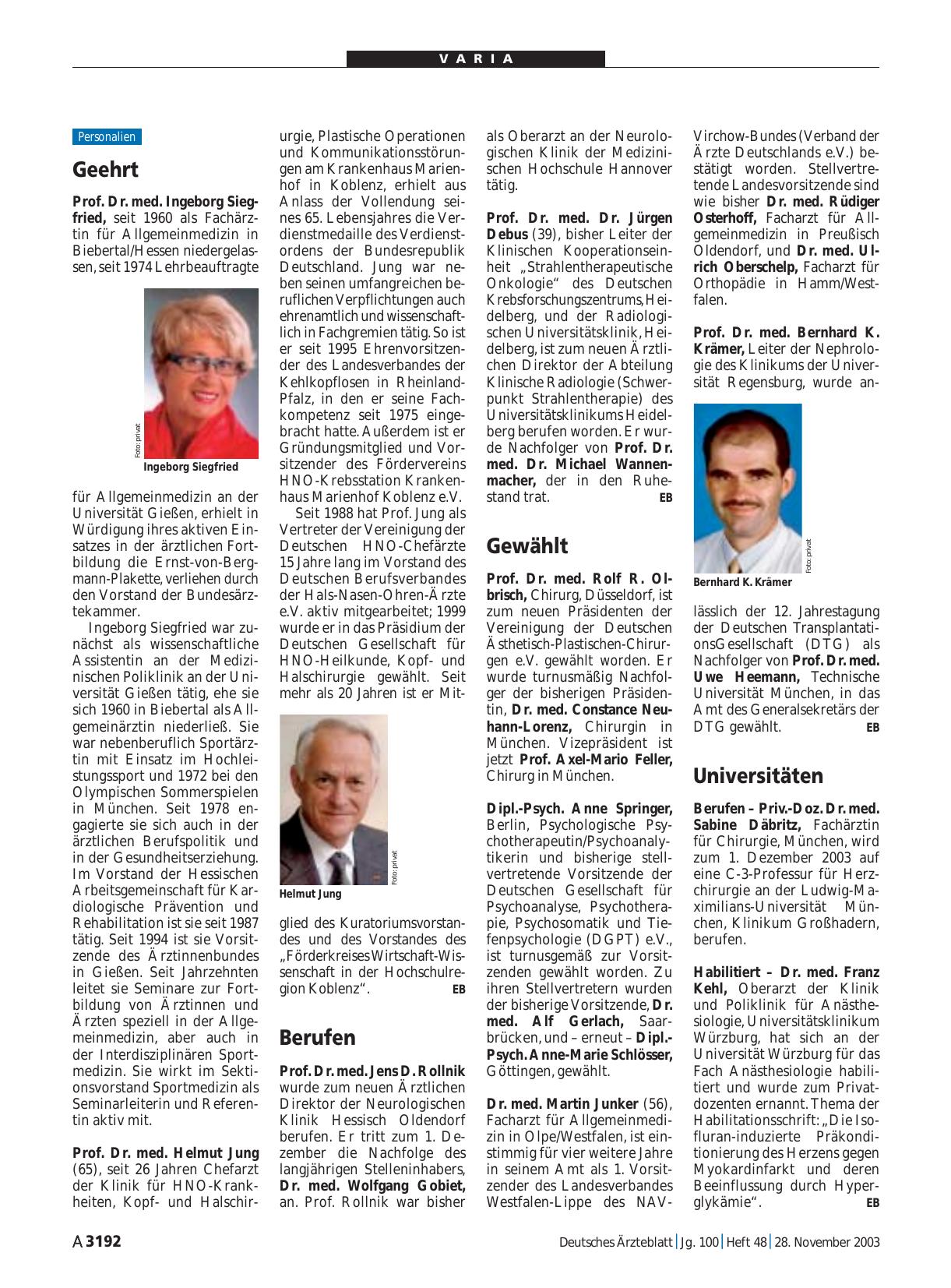 Vorschauseite 1: Gewählt