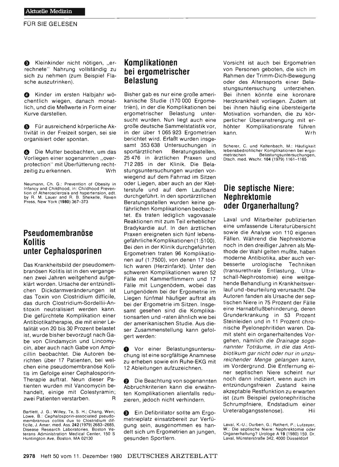 Vorschauseite 1: Die septische Niere: Nephrektomie oder Organerhaltung?