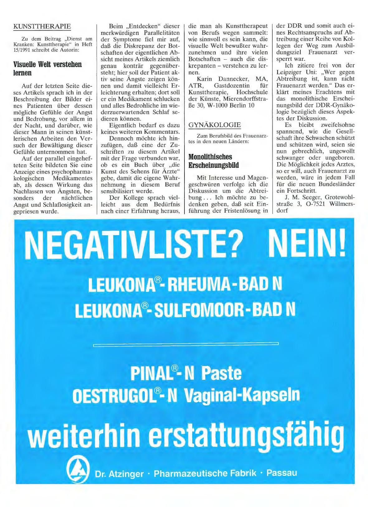 Vorschauseite 1: GYNÄKOLOGIE: Monolithisches Erscheinungsbild