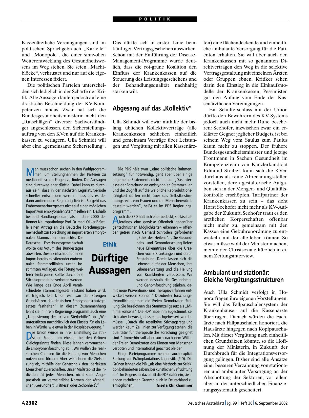 Vorschauseite 1: Ethik: Dürftige Aussagen