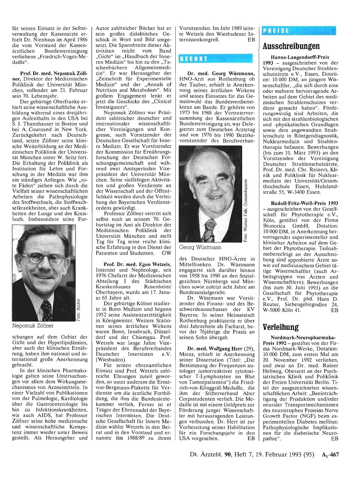 Vorschauseite 1: Geehrt