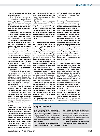 Vorschauseite 2: Klug entscheiden: … in der Anästhesiologie
