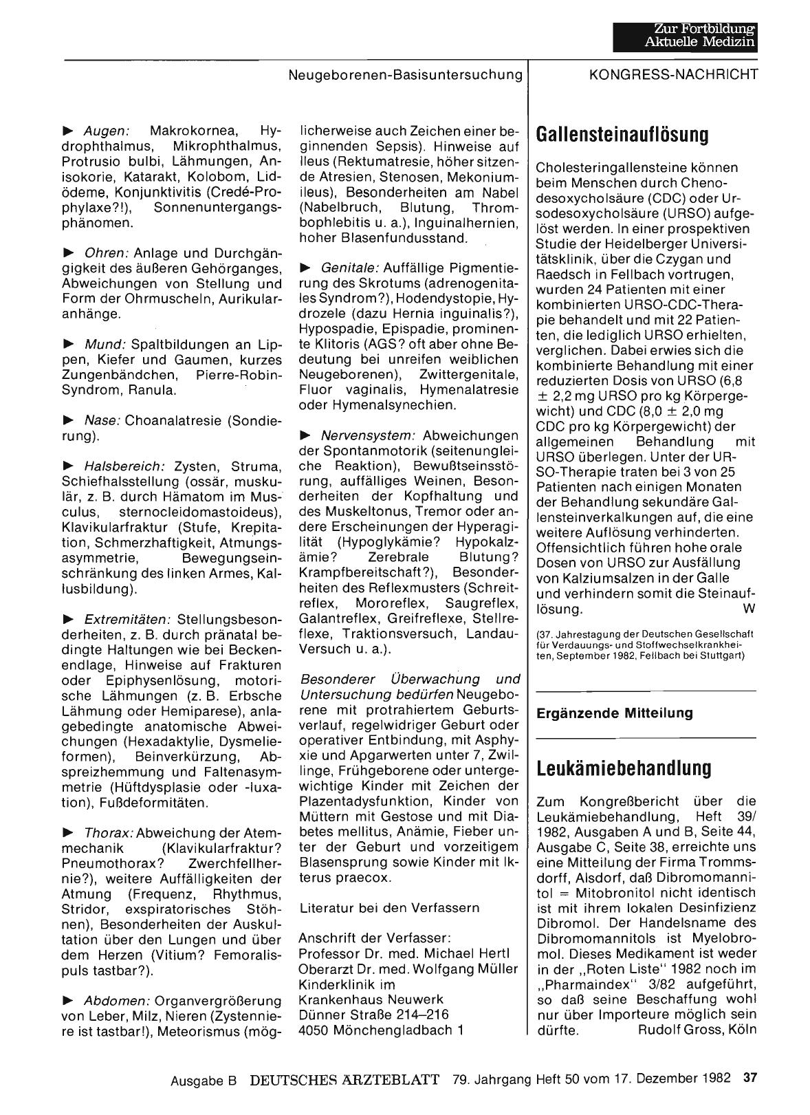 Vorschauseite 1: Gallensteinauflösung