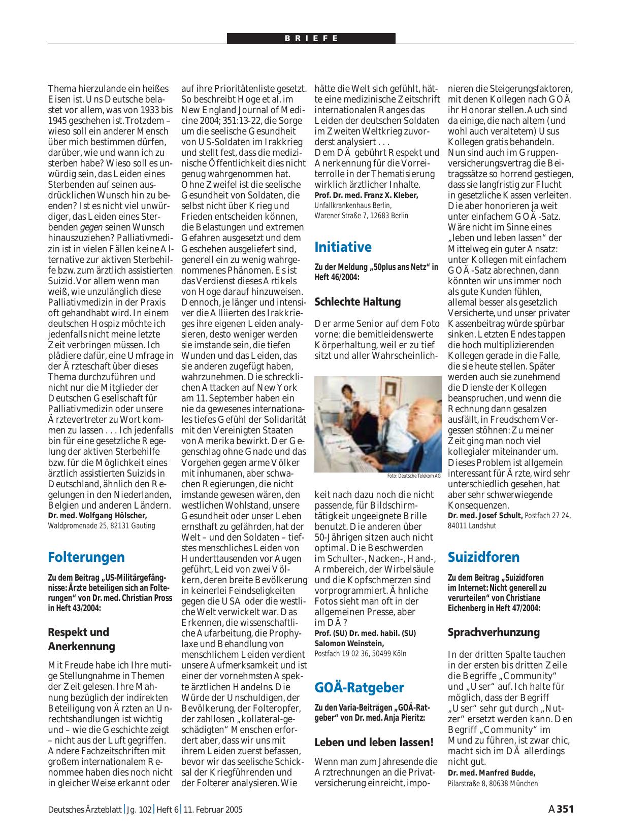 Vorschauseite 1: GOÄ-Ratgeber: Leben und leben lassen!