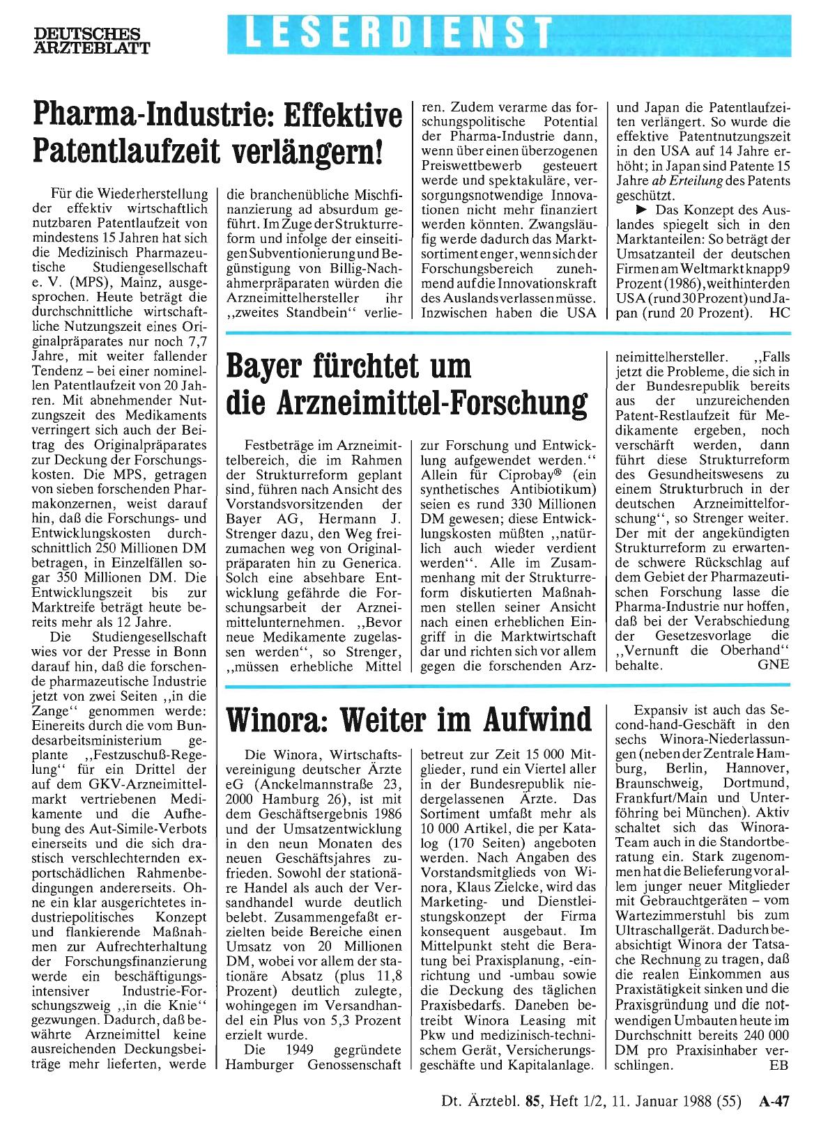 Vorschauseite 1: Pharma-Industrie: Effektive Patentlaufzeit verlängern!