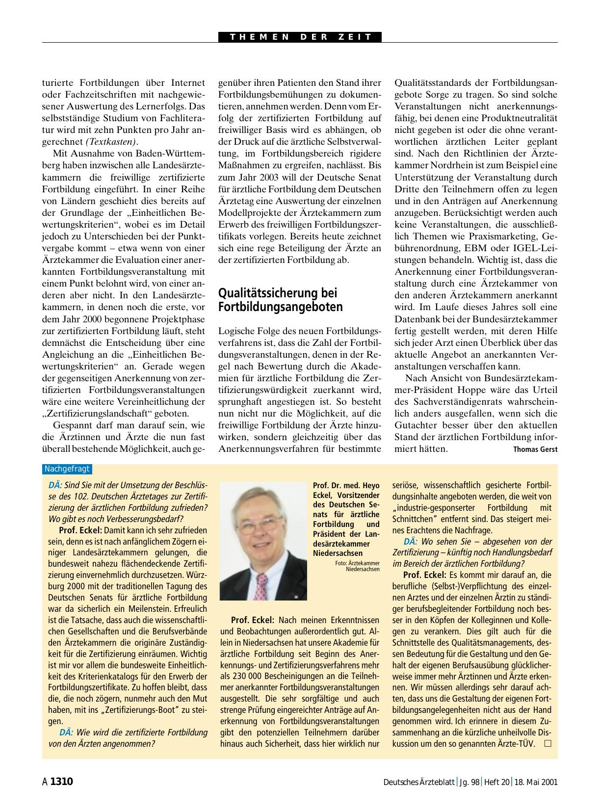 Vorschauseite 1: Nachgefragt