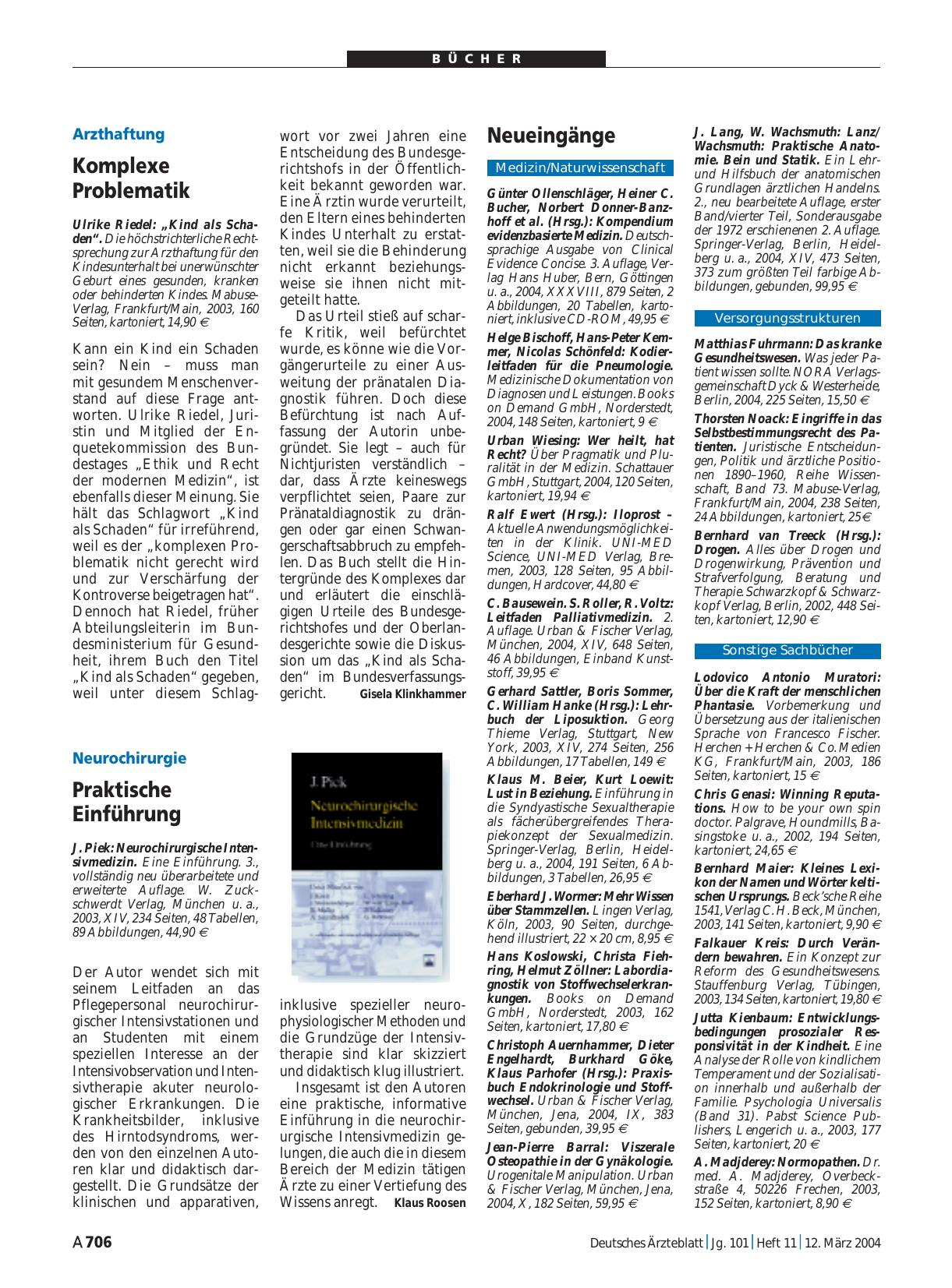 Vorschauseite 1: Neurochirurgische Intensivmedizin