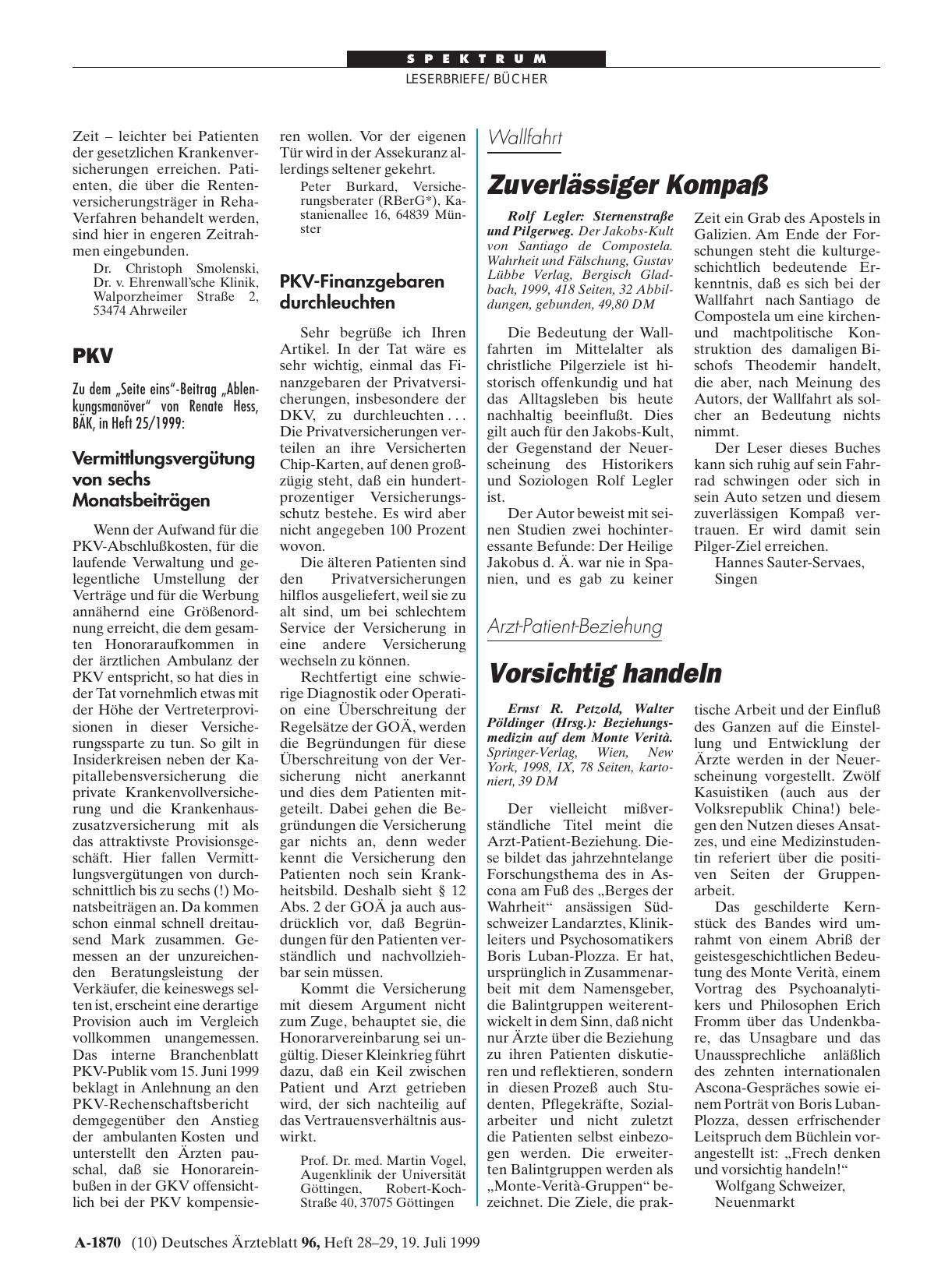 Vorschauseite 1: Beziehungsmedizin auf dem Monte Verità