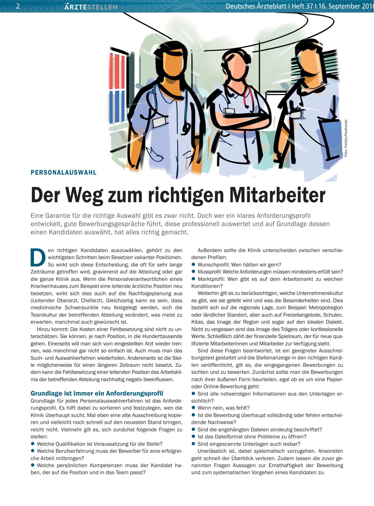 Vorschauseite 1: Personalauswahl: Der Weg zum richtigen Mitarbeiter
