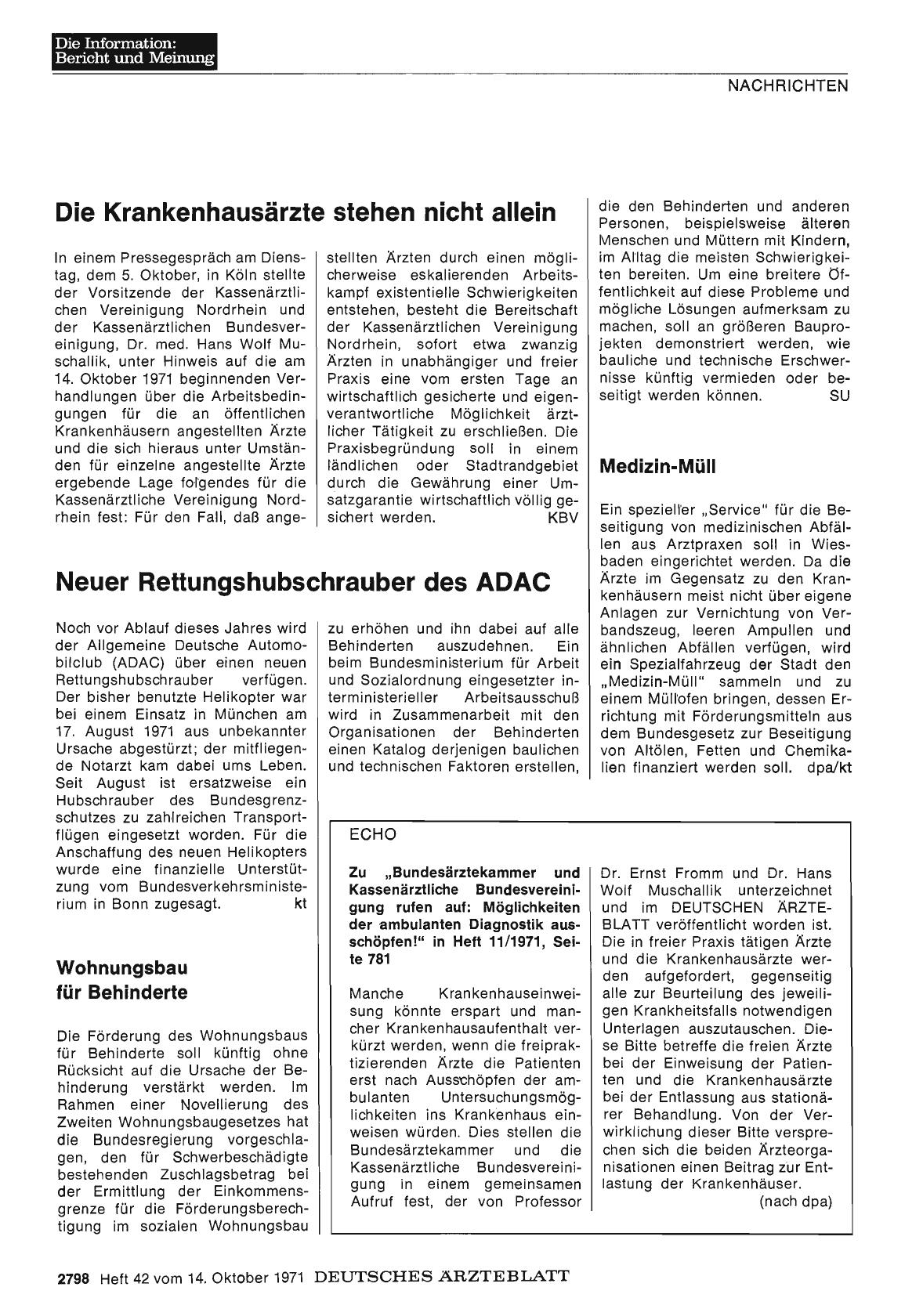 Vorschauseite 1: Wohnungsbau für Behinderte