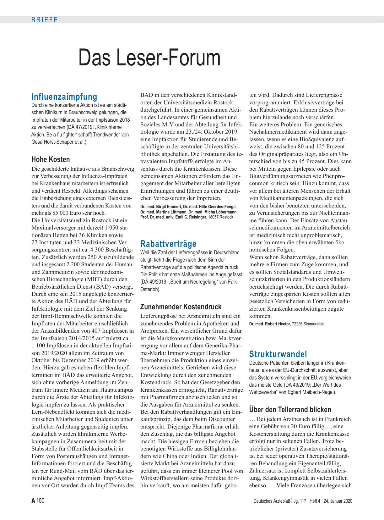 Vorschauseite 1: Strukturwandel: Über den Tellerrand blicken