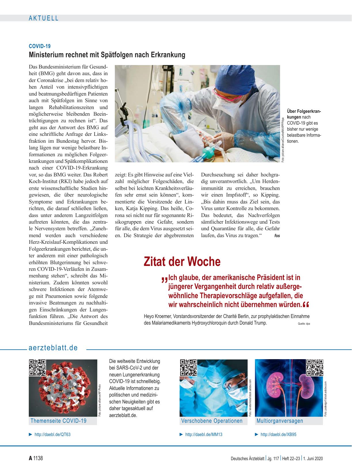 Vorschauseite 1: aerzteblatt. de