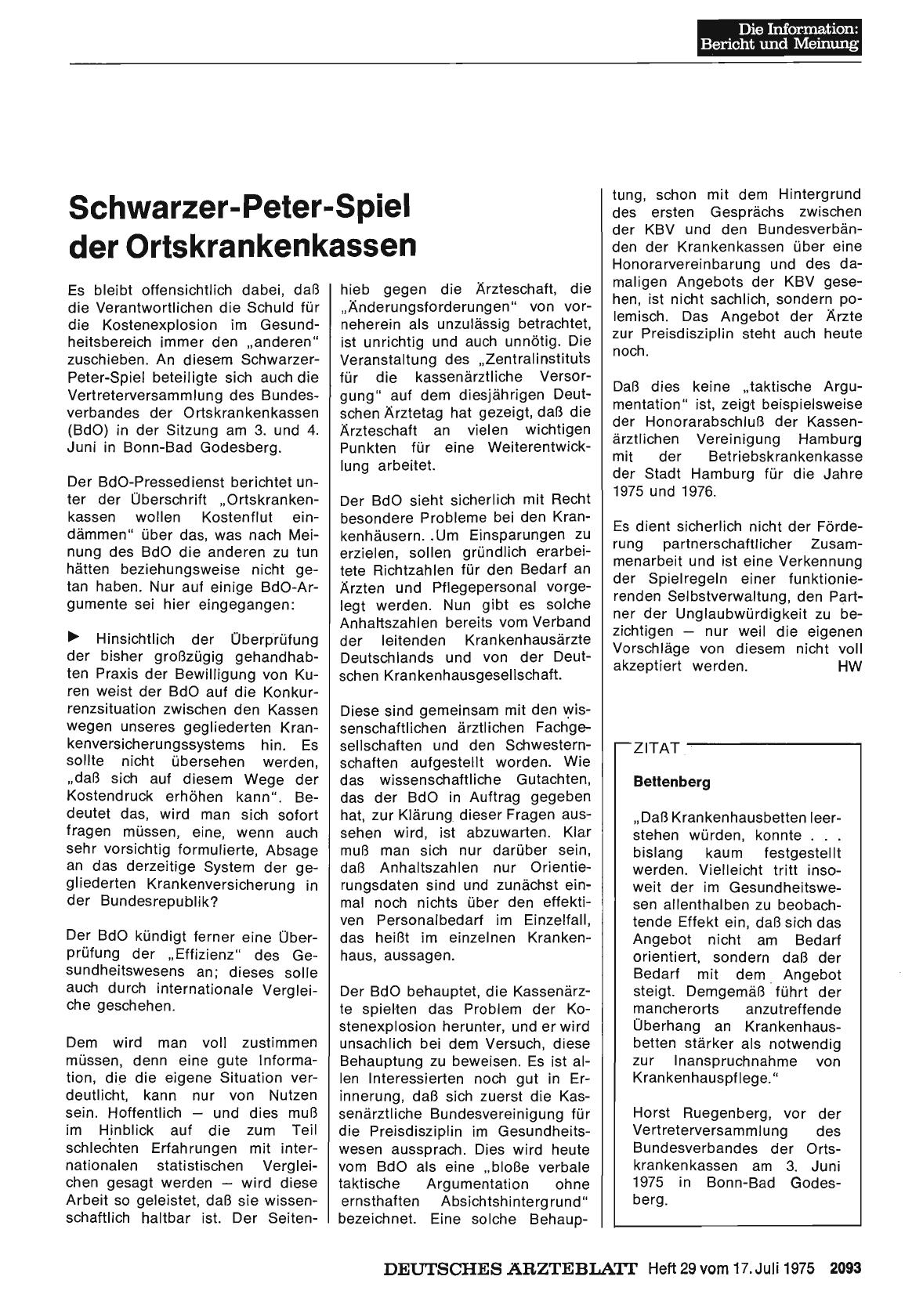 Vorschauseite 1: Bettenberg