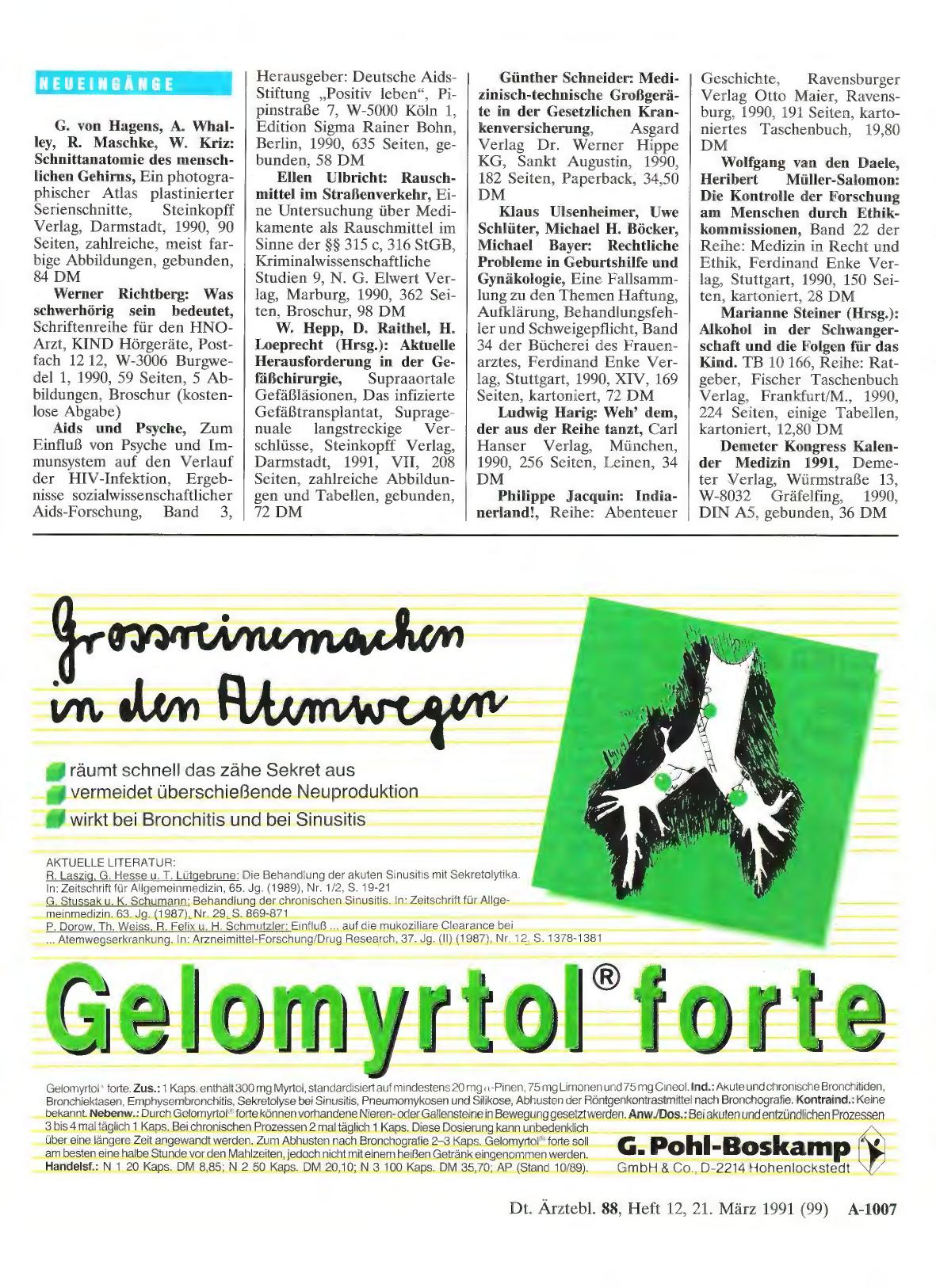 Vorschauseite 1: NEUEINGÄNGE