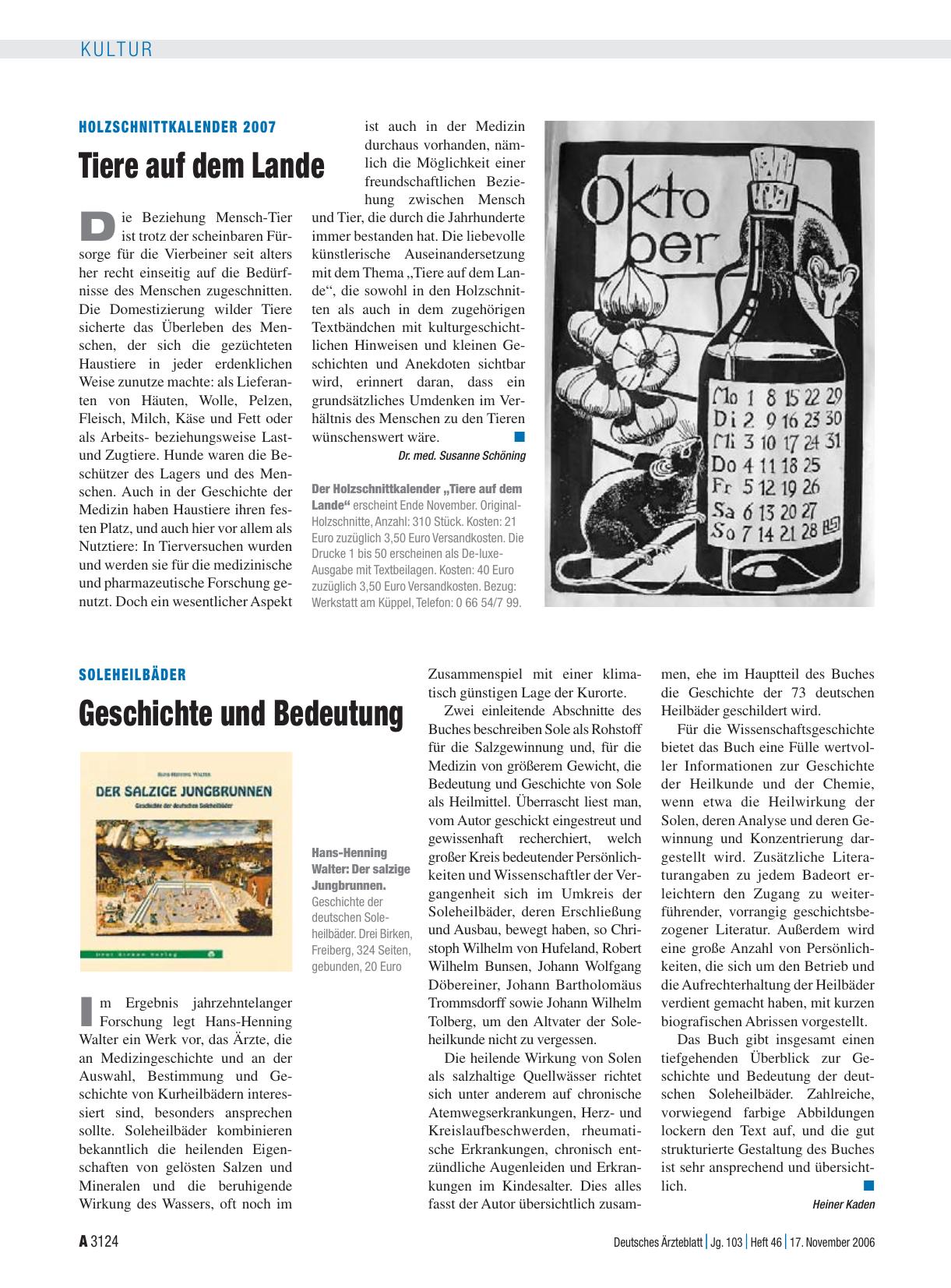Vorschauseite 1: Soleheilbäder: Geschichte und Bedeutung