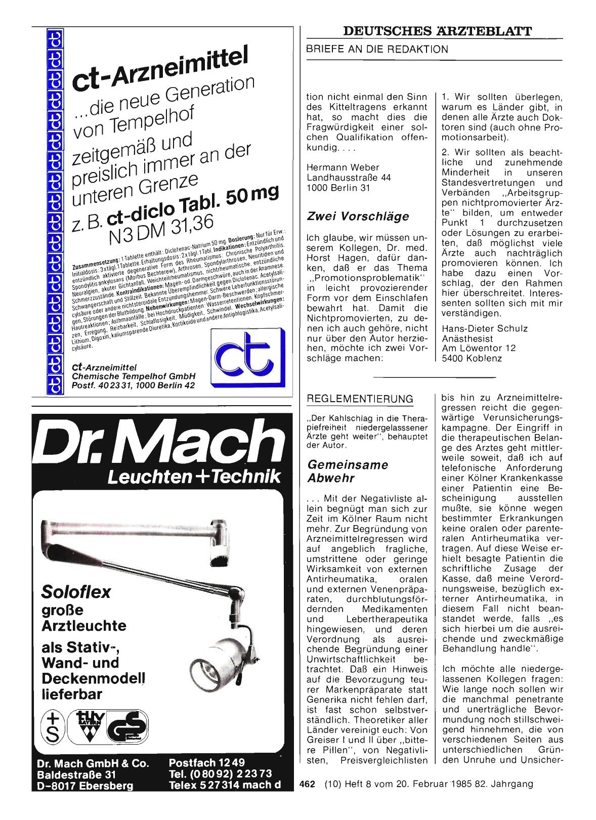Vorschauseite 1: REGLEMENTIERUNG: Gemeinsame Abwehr