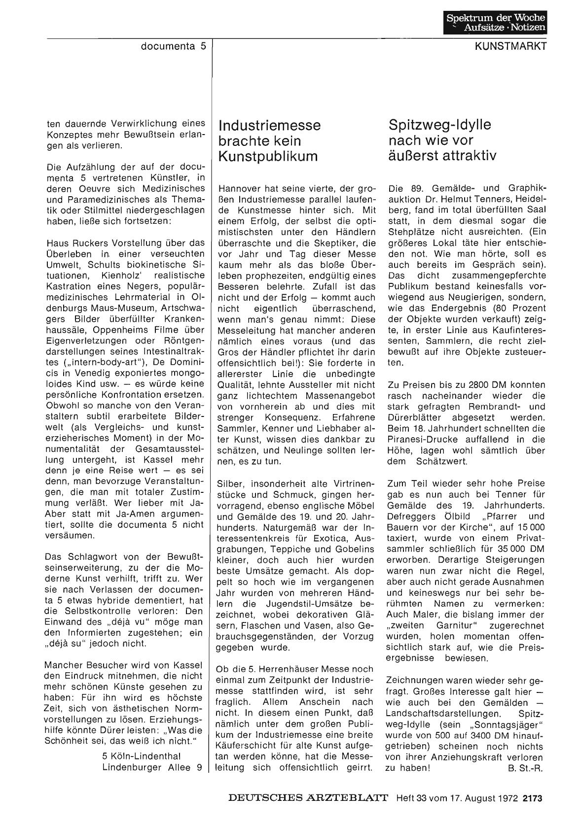 Vorschauseite 1: Spitzweg-Idylle nach wie vor äußerst attraktiv