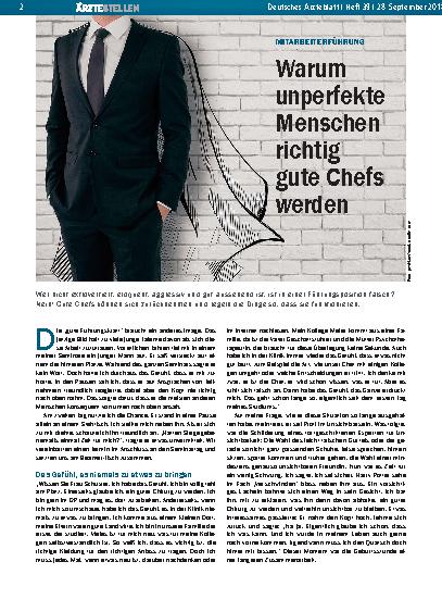 Vorschauseite 1: Mitarbeiterführung: Warum unperfekte Menschen richtig gute Chefs werden
