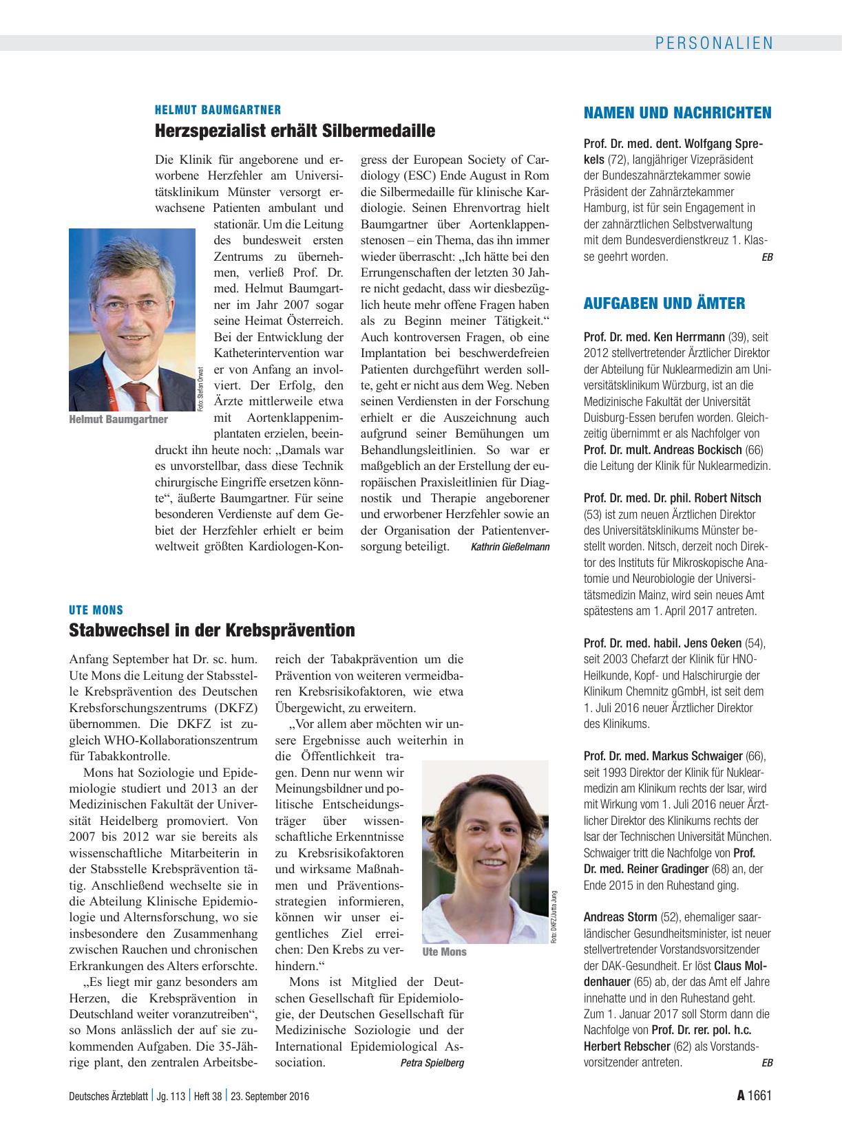 Vorschauseite 1: Aufgaben und Ämter