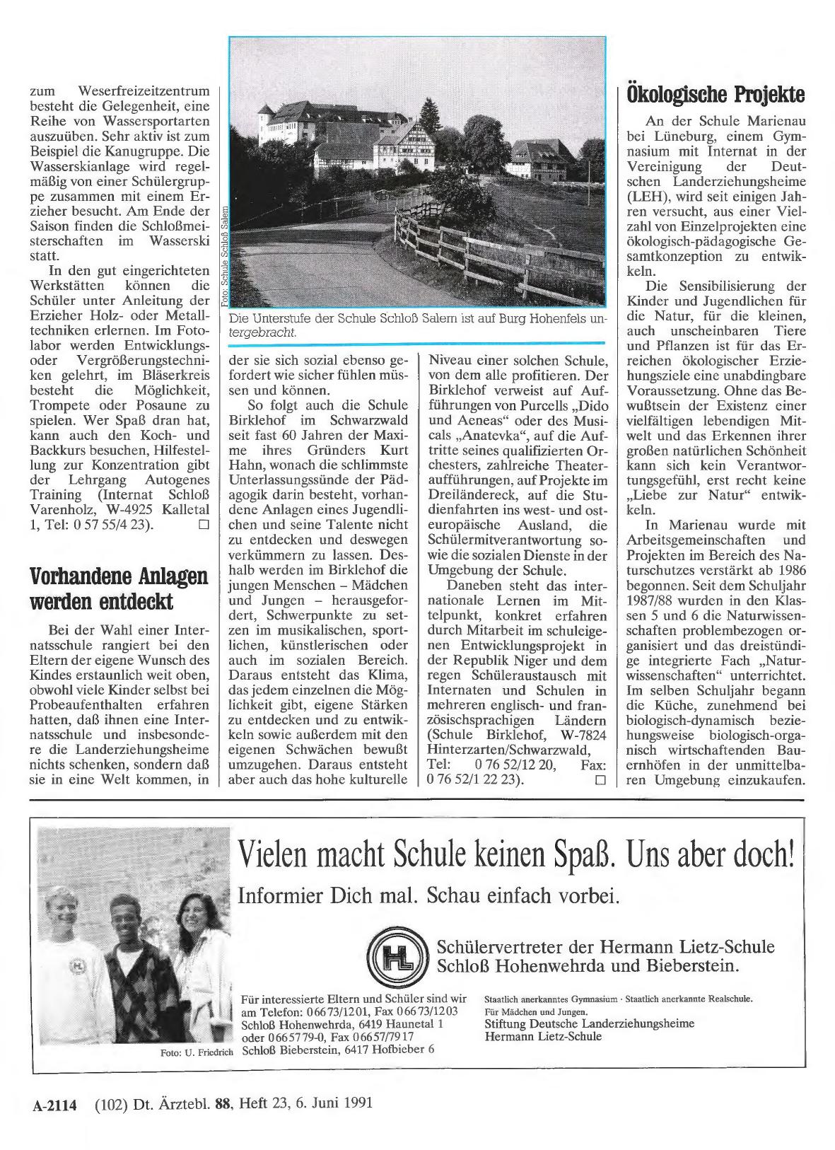 Vorschauseite 1: Ökologische Projekte