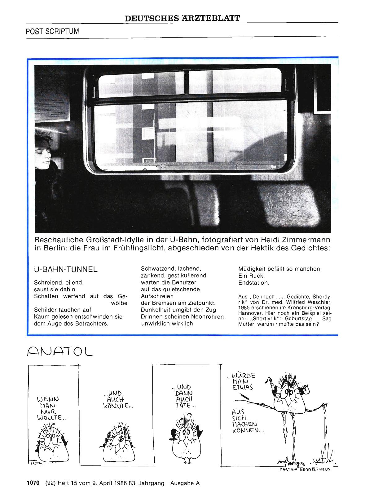 Vorschauseite 1: U-Bahn-Tunnel