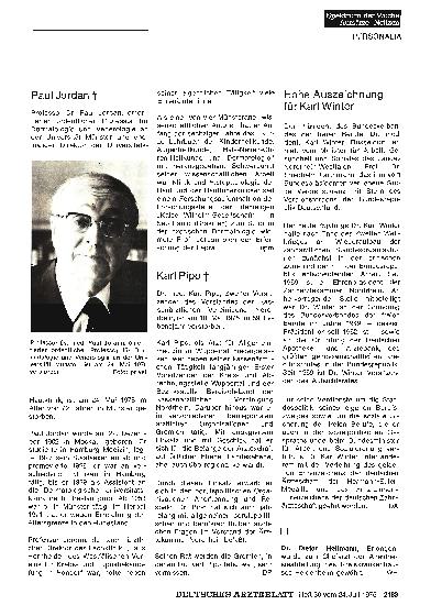 Vorschauseite 1: Dr. Dieter Heitmann