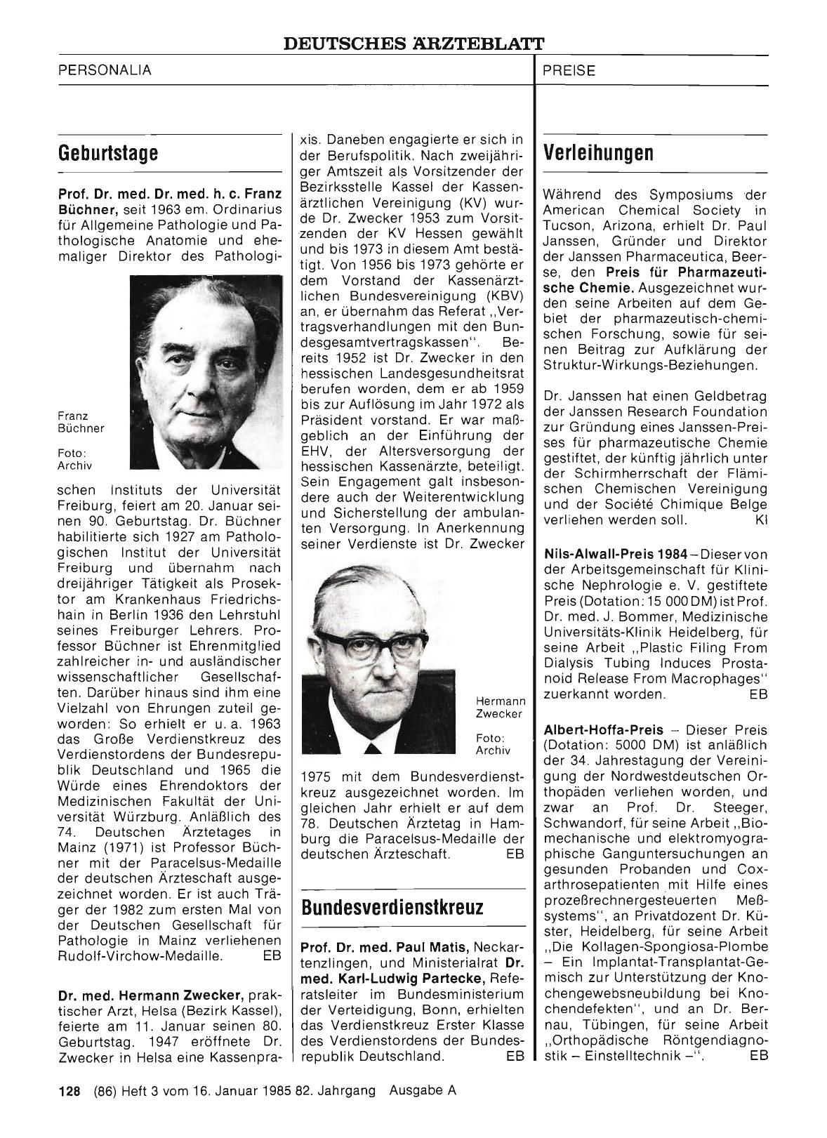 Vorschauseite 1: Bundesverdienstkreuz