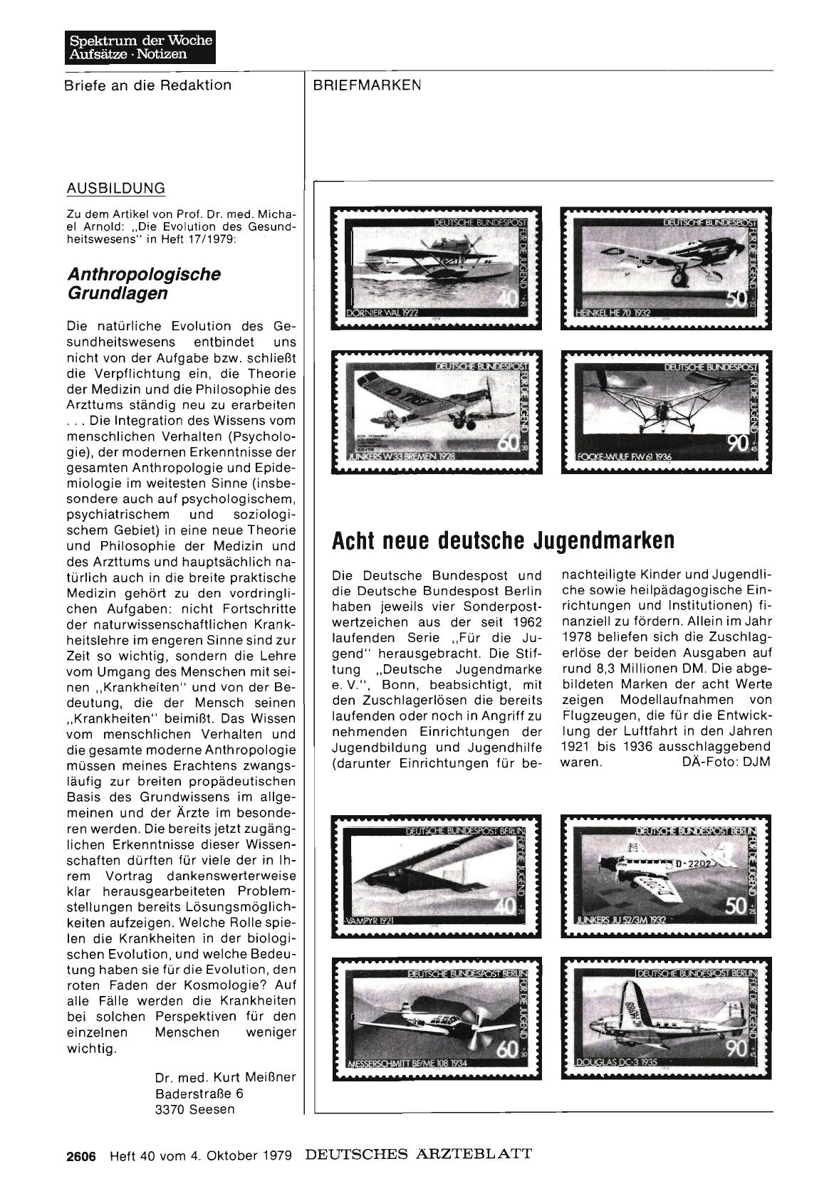 Vorschauseite 1: Acht neue deutsche Jugendmarken