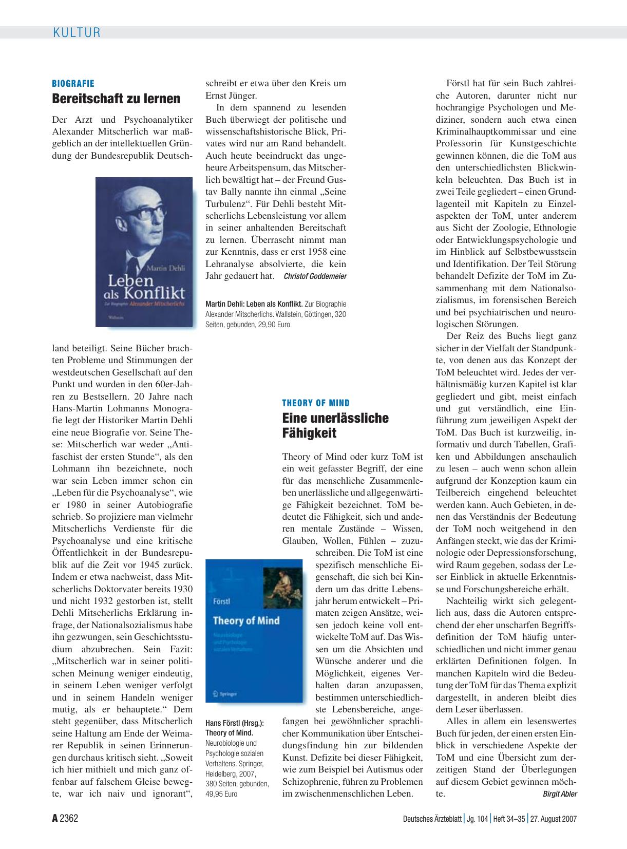 Vorschauseite 1: Theory of Mind: Eine unerlässliche Fähigkeit