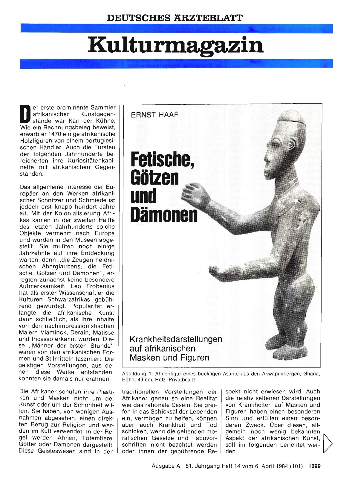 Vorschauseite 1: Fetische, Götzen und Dämonen