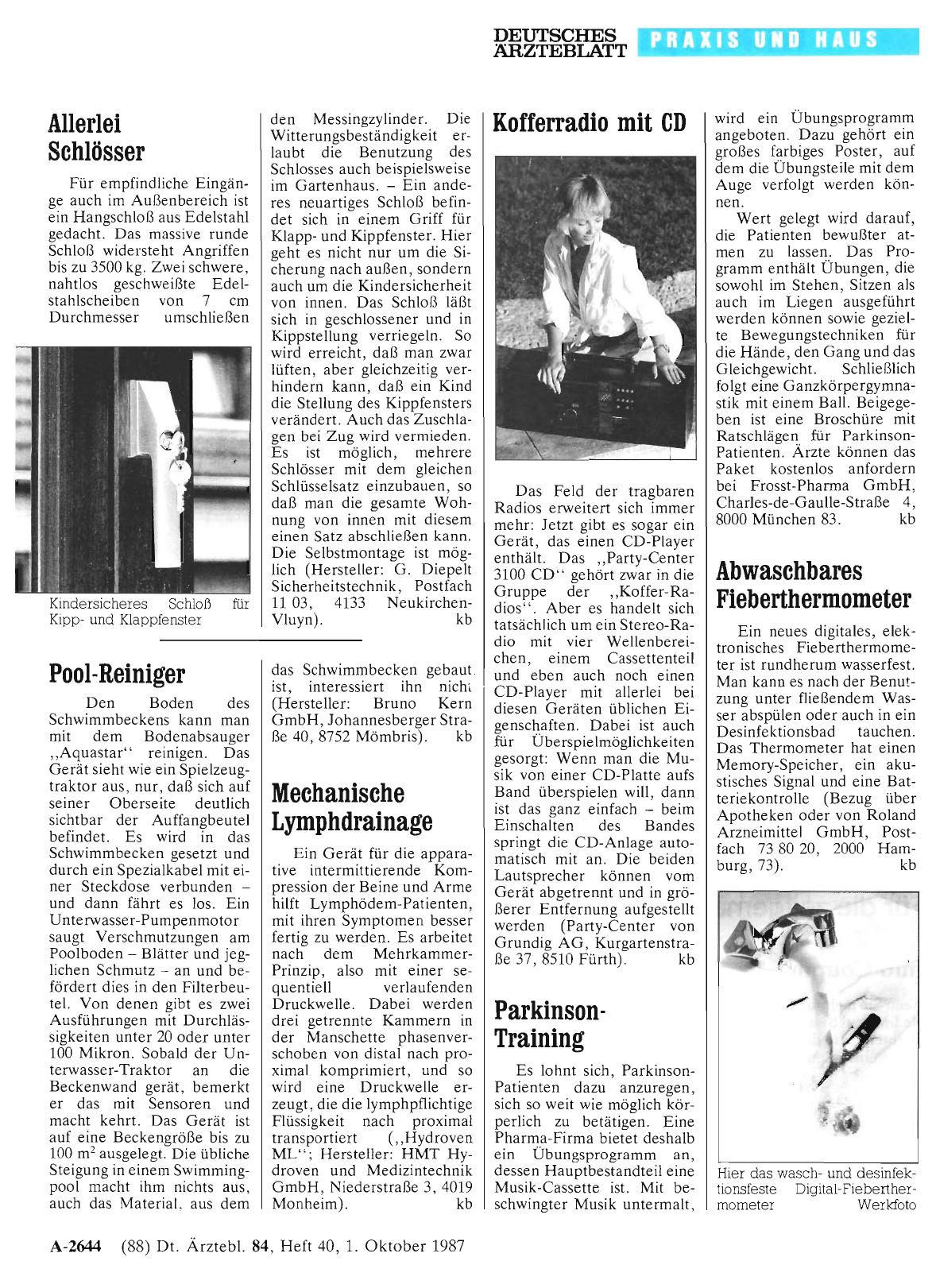 Vorschauseite 1: Kofferradio mit CD