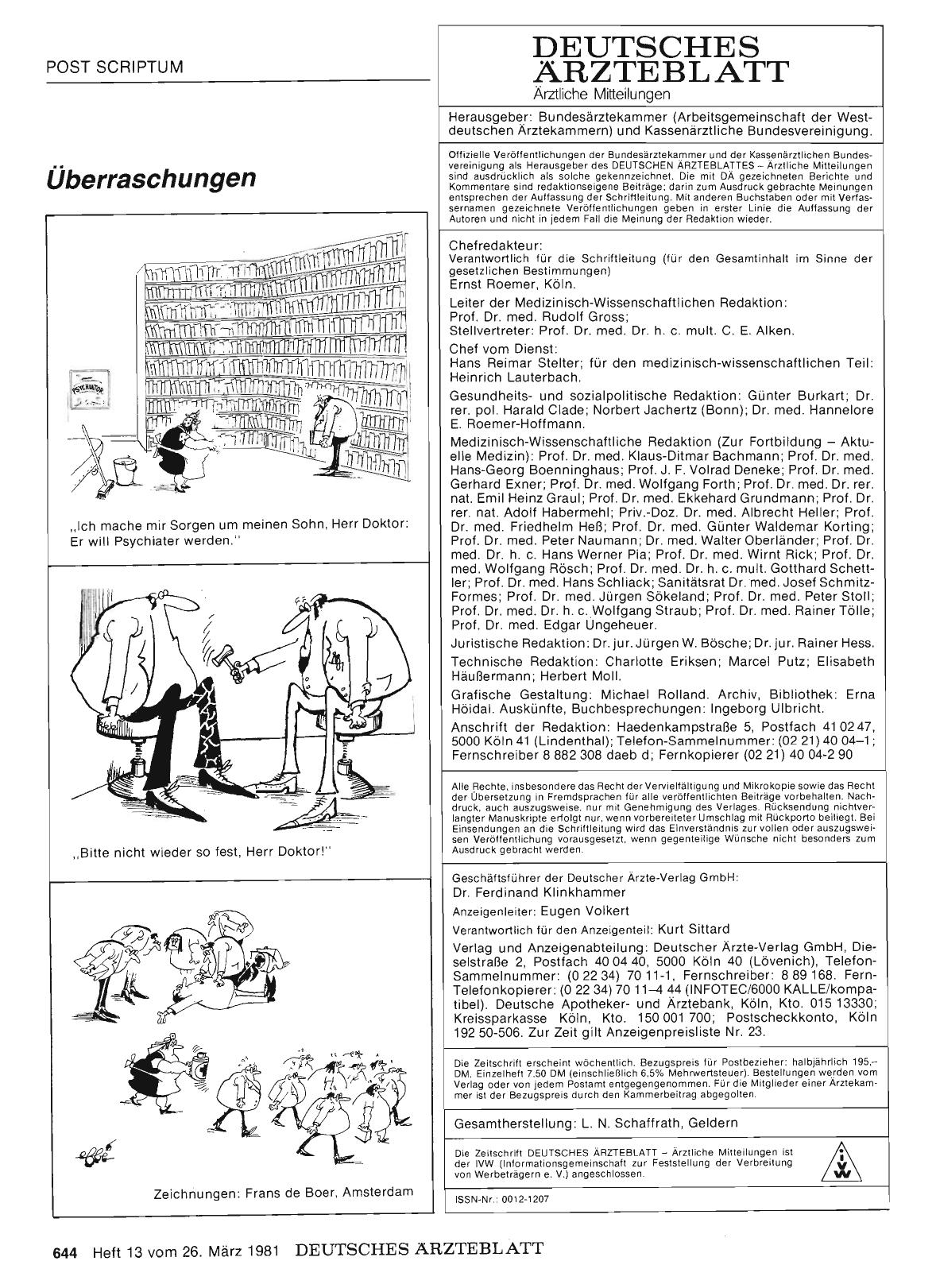 Vorschauseite 1: Überraschungen