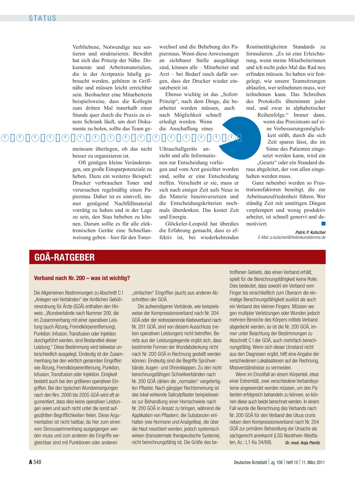Vorschauseite 1: Verband nach Nr. 200 – was ist wichtig?