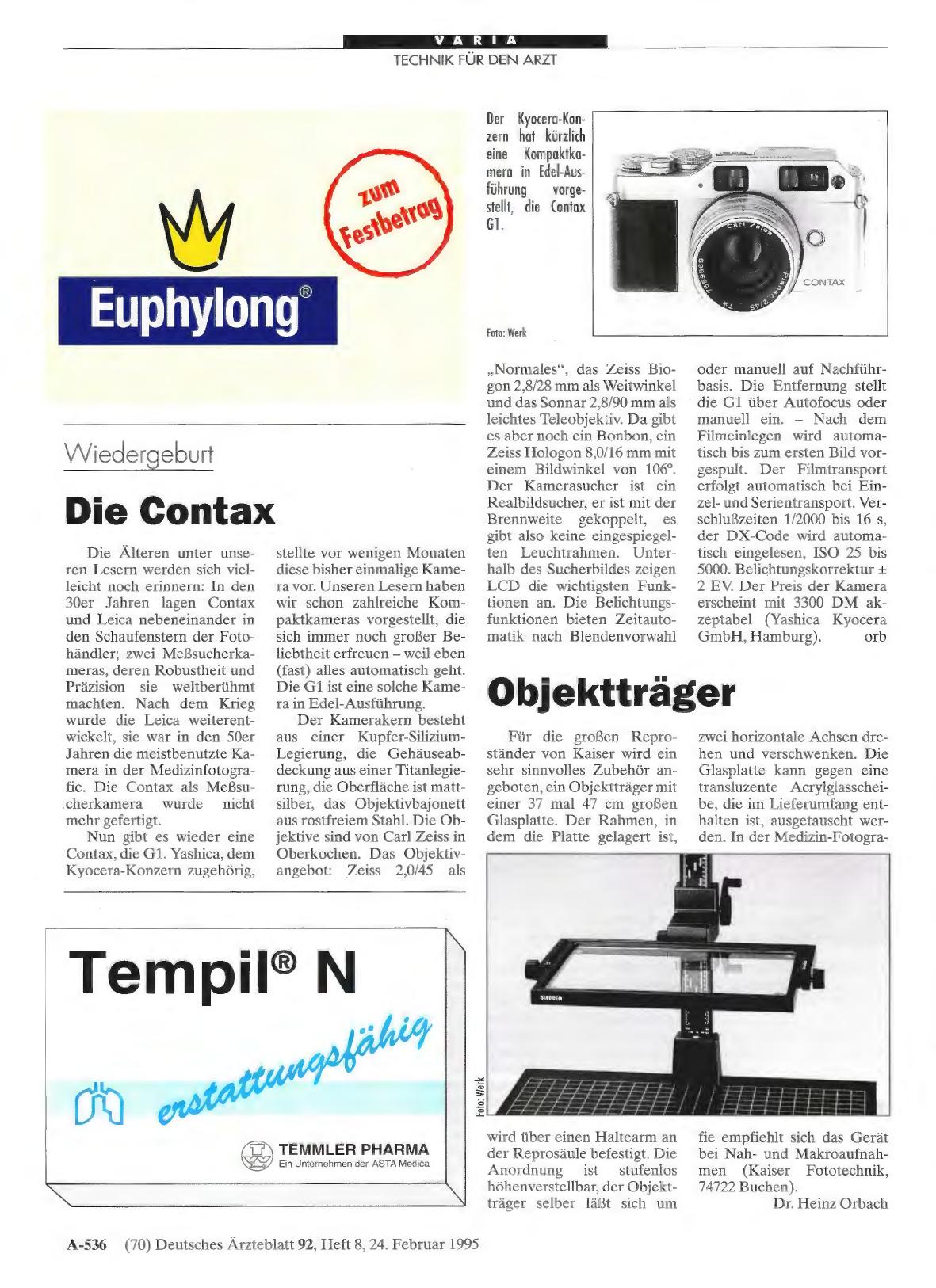 Vorschauseite 1: Objektträger