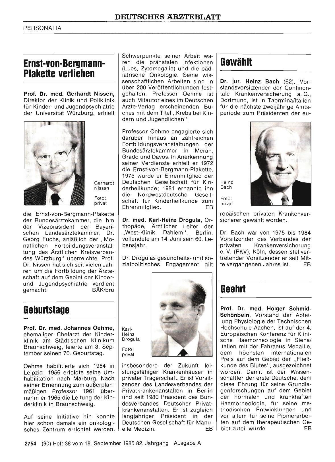 Vorschauseite 1: Geehrt
