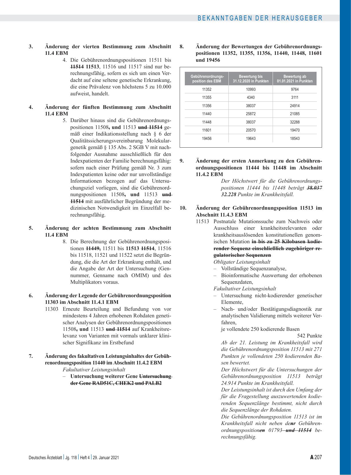 Vorschauseite 3: Beschluss des Bewertungsausschusses nach § 87 Abs. 1 Satz 1 SGB V in seiner 544. Sitzung (schriftliche Beschlussfassung)
