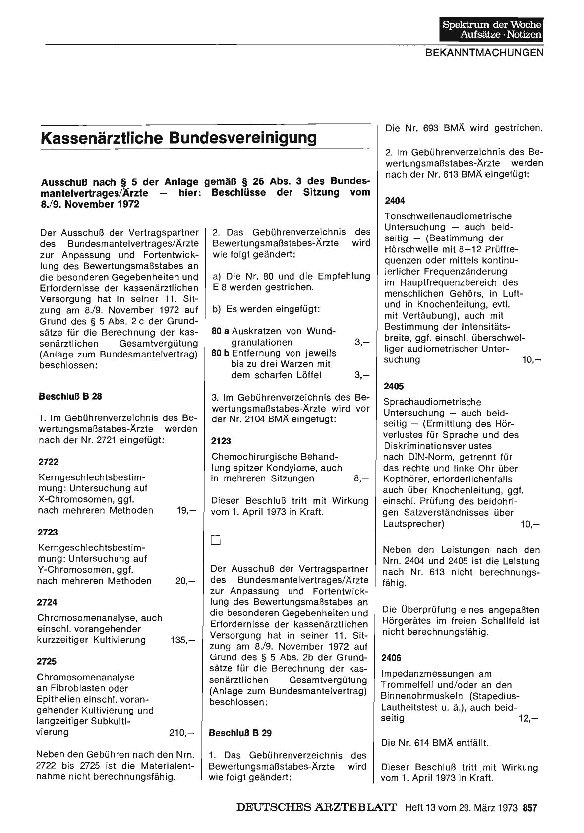 Vorschauseite 1: Kassenärztliche Bundesvereinigung