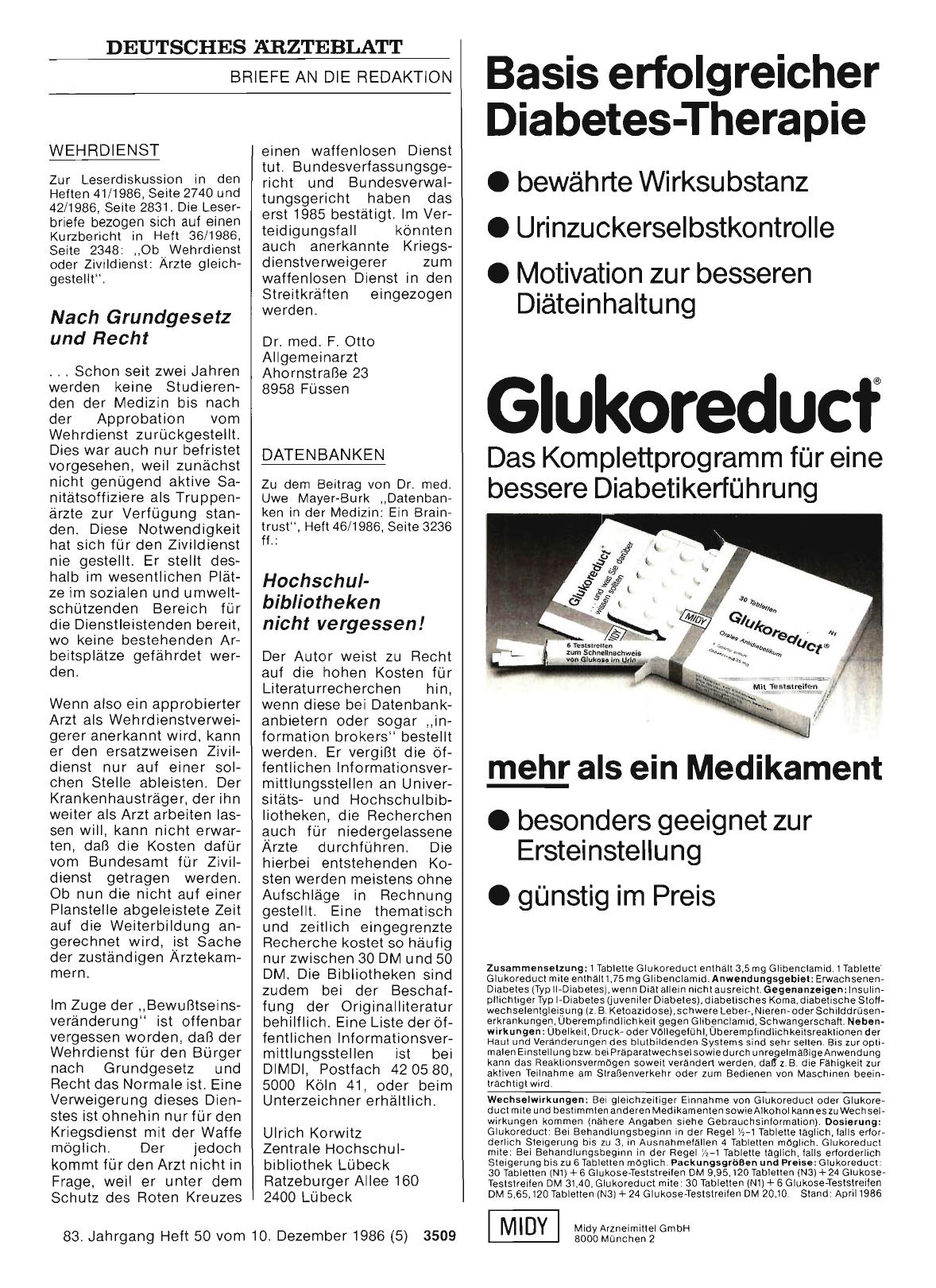 Vorschauseite 1: DATENBANKEN: Hochschulbibliotheken nicht vergessen!