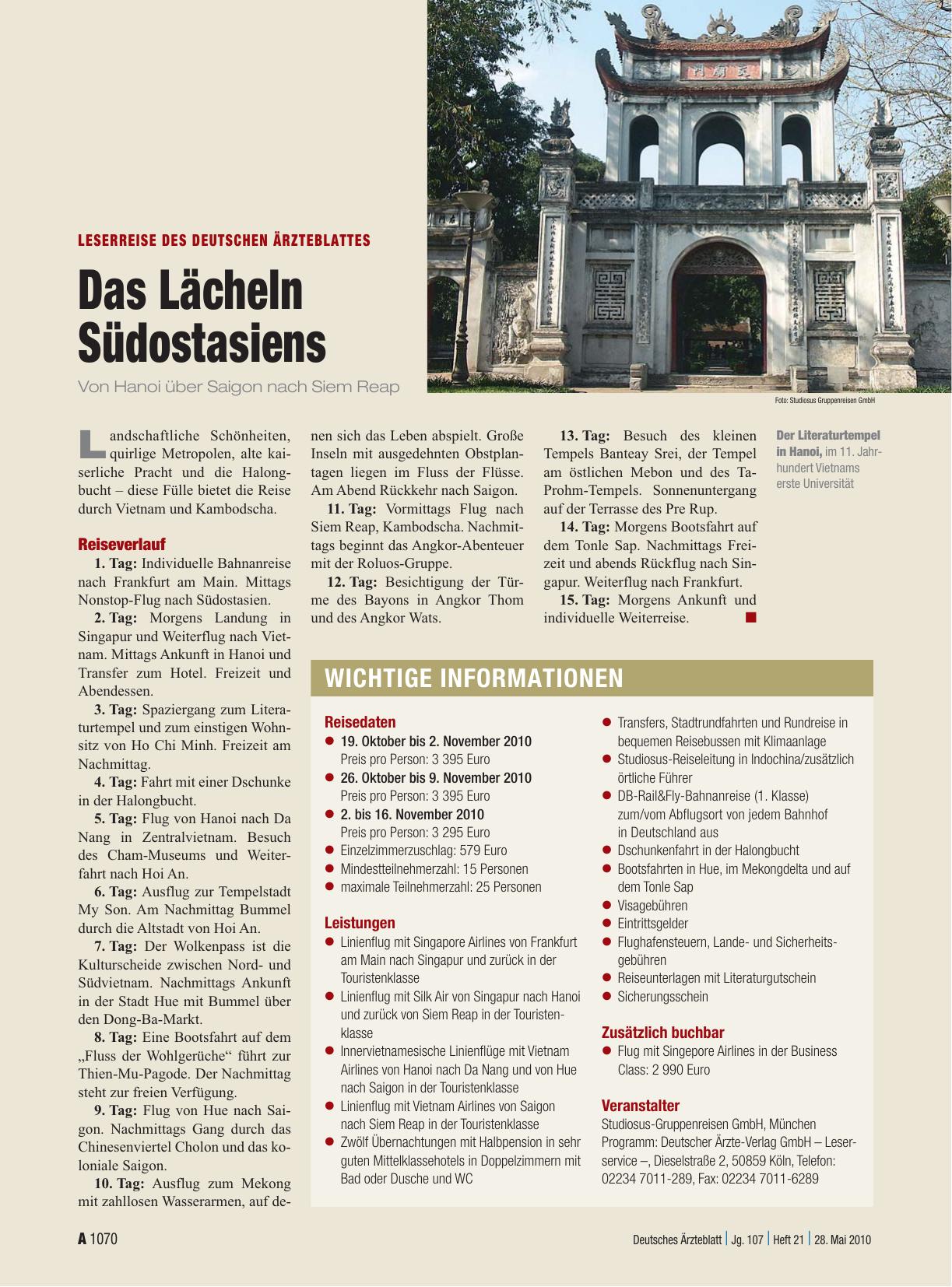 Vorschauseite 1: Das Lächeln Südostasiens: Von Hanoi über Saigon nach Siem Reap
