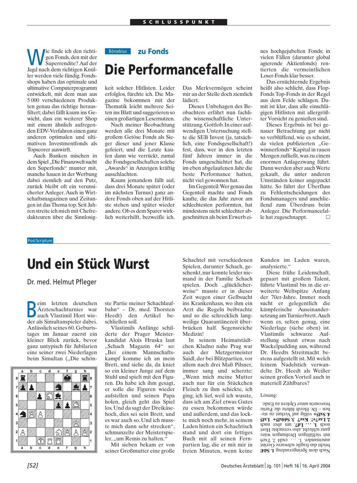 Vorschauseite 1: zu Fonds: Die Performancefalle