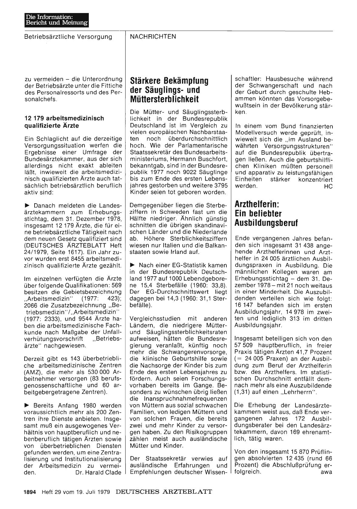 Vorschauseite 1: Stärkere Bekämpfung der Säuglingsund Müttersterblichkeit