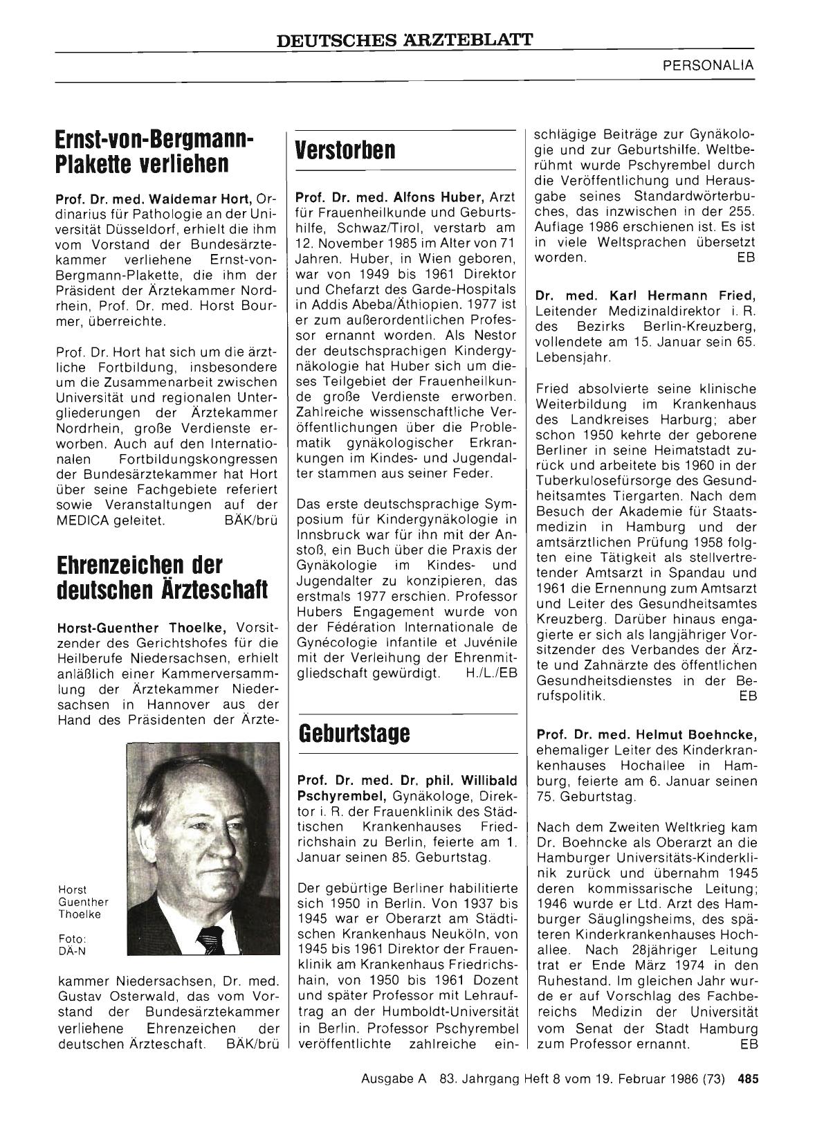 Vorschauseite 1: Verstorben