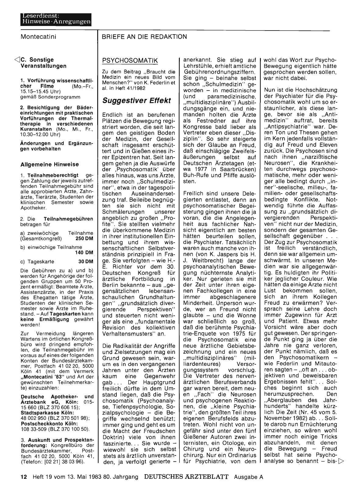 Vorschauseite 1: PSYCHOSOMATIK: Suggestiver Effekt