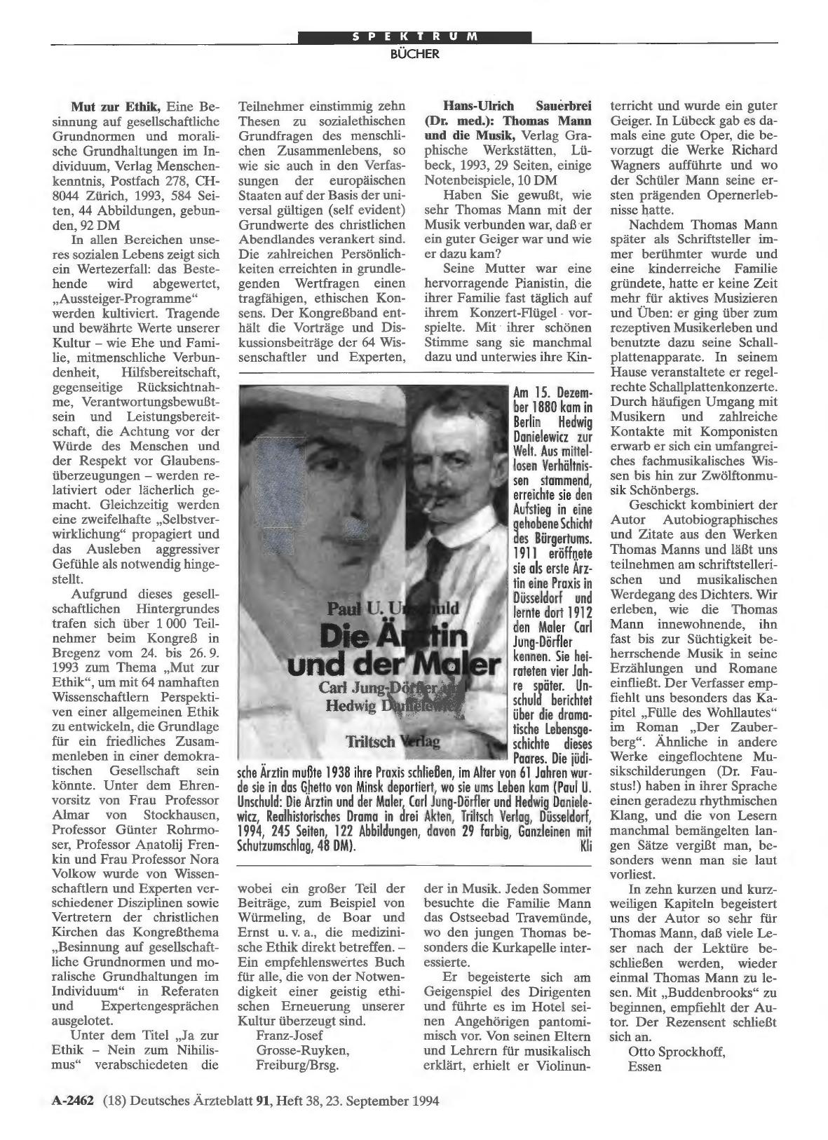 Vorschauseite 1: Die Ärztin und der Maler