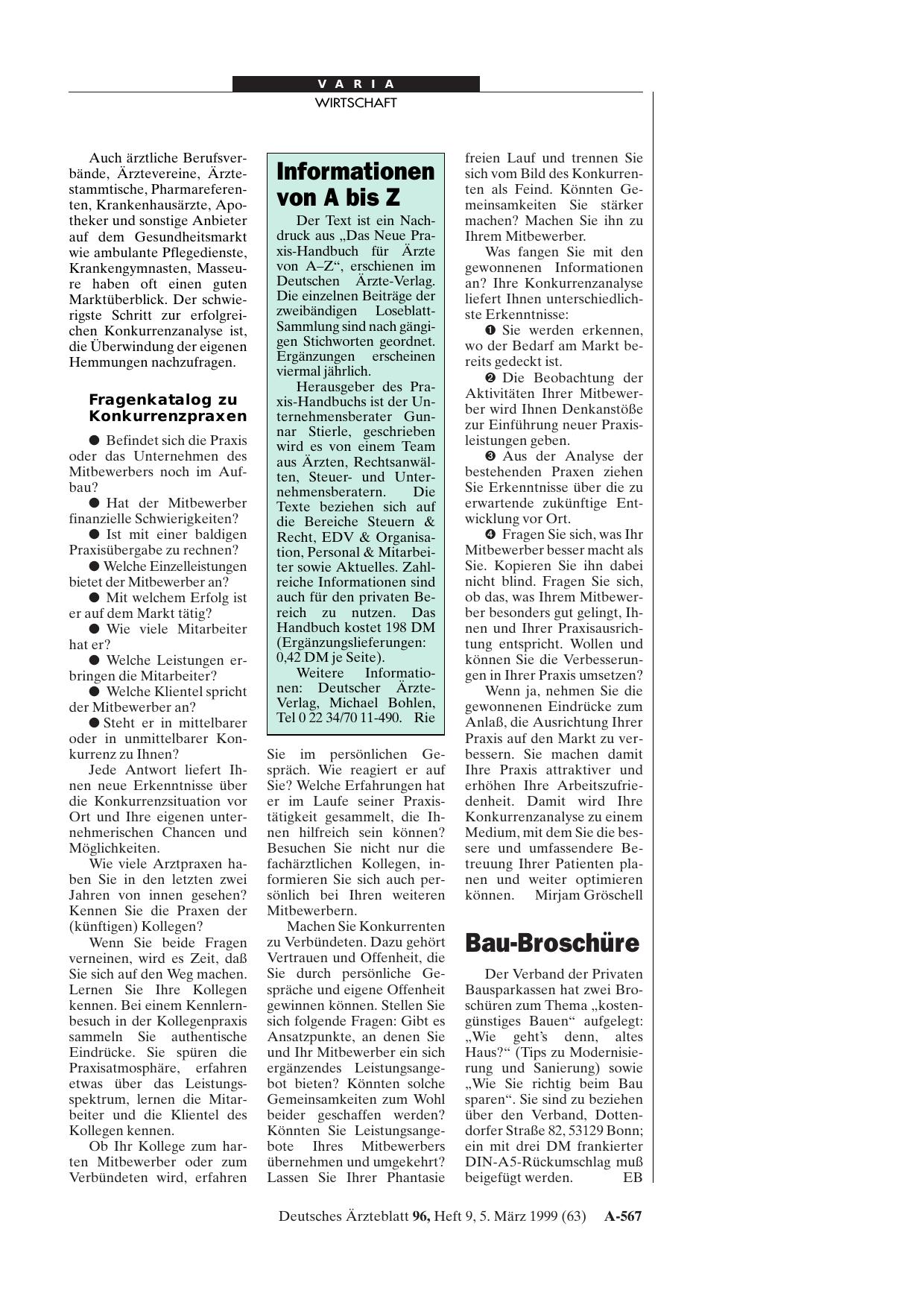 Vorschauseite 1: Bau-Broschüre